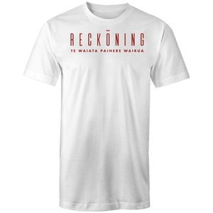 Open image in slideshow, RECKŌNING Tour 2023 (Red Text)- Tall Tee T-Shirt
